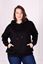 Picture of PLUS SIZE PLAIN HOODIE